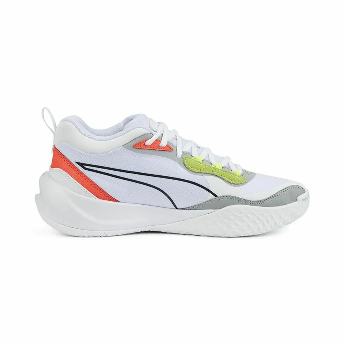 Basketball Shoes for Adults Puma Playmaker Pro White