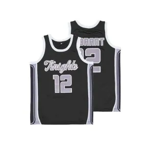BG Basketball Jerseys KNIGHTS 12 MORANT Jersey Sewing Embroidery High-Quality Outdoor Sports Hip Hop White Black  New