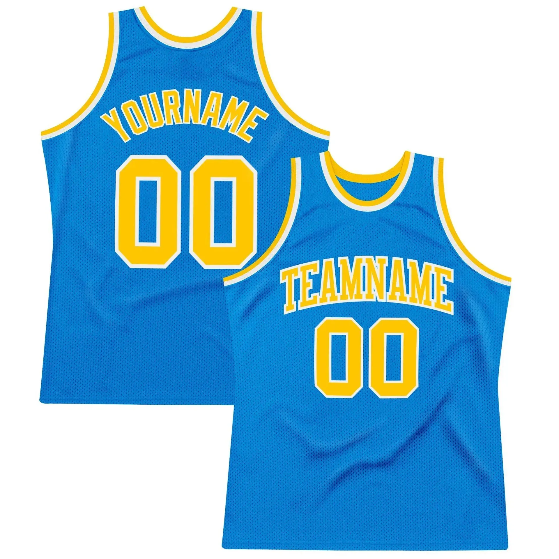 Blue Series Custom Basketball Jersey Tank Tops for Men Jersey Personalized Team Unisex Top