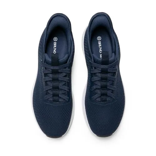 Bruno Marc Men's Hands Free Slip-on Walking Shoes Casual Breathable Comfortable Knit Sneaker,Size 8,Black,SBWA2401M
