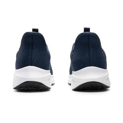 Bruno Marc Men's Hands Free Slip-on Walking Shoes Casual Breathable Comfortable Knit Sneaker,Size 8,Black,SBWA2401M