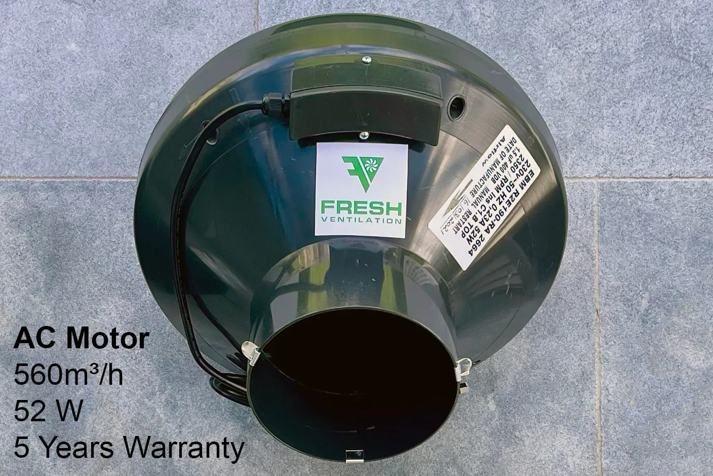 Budget Sub Floor Ventilation Kits (AC Motors)
