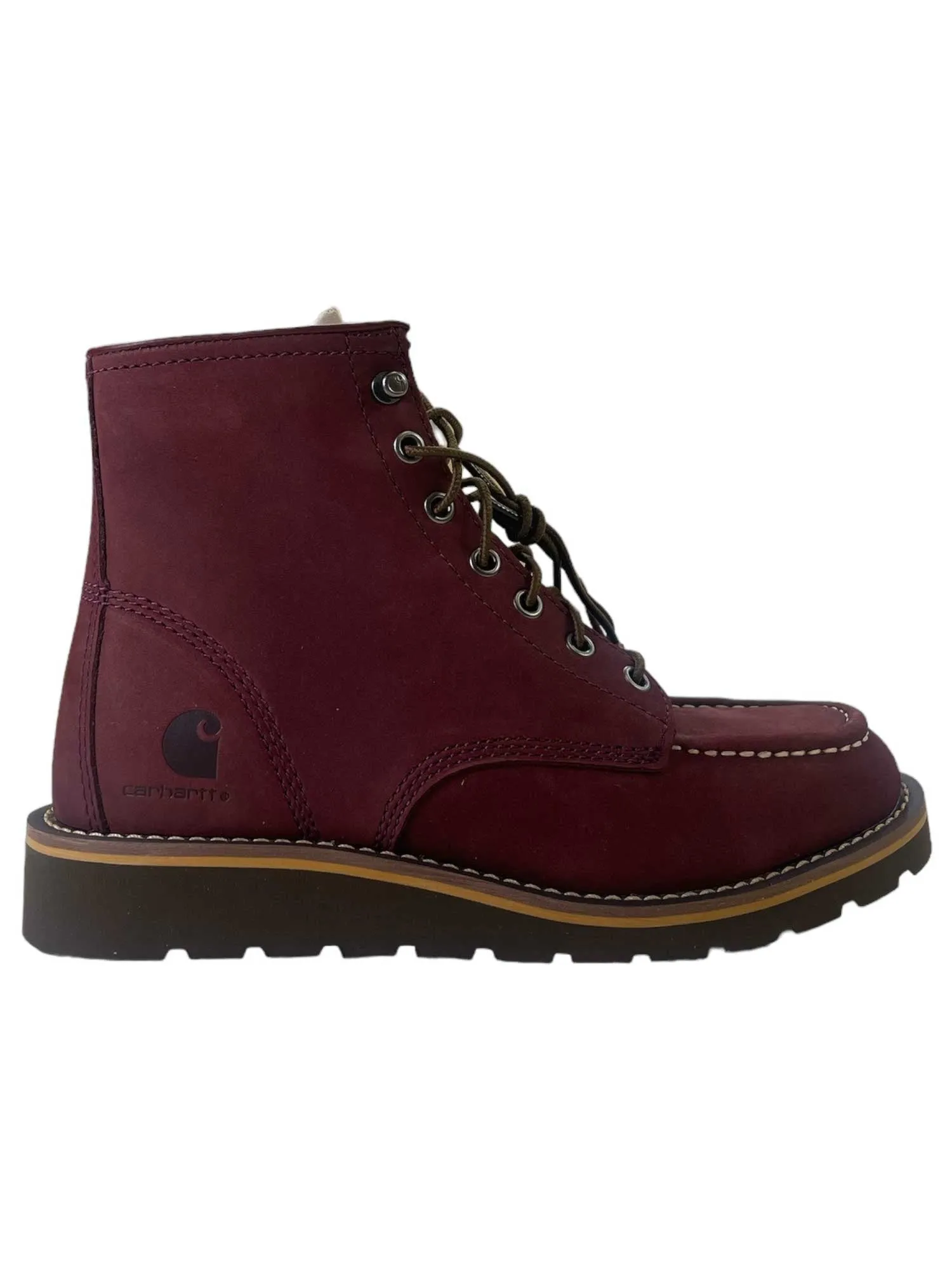 Carhartt Womens 6 Inch Moc Toe Wedge Boot - Non-Safety Toe