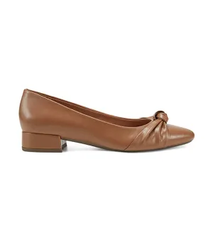 Catie Low Dress Pump Medium Brown