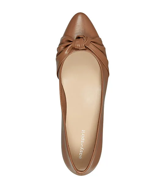 Catie Low Dress Pump Medium Brown