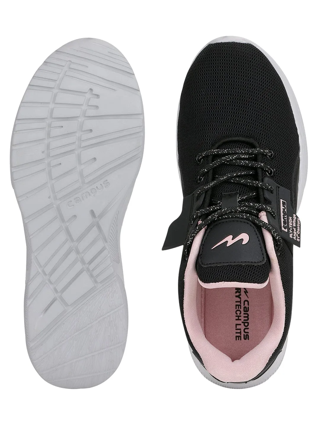 CLAIRE Black Women's Running Shoes