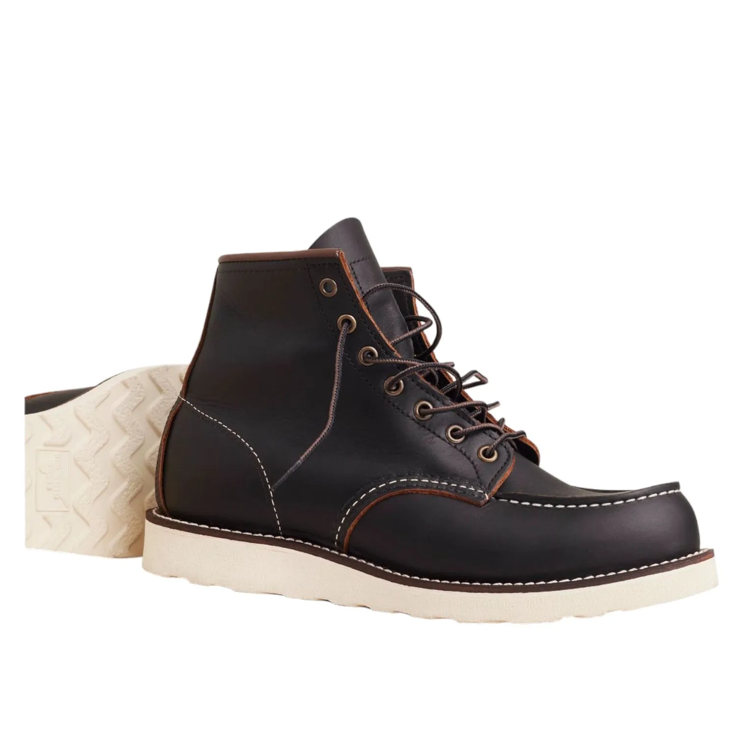 Classic Moc 6 Inch Boot 8849 -  Black Prairie