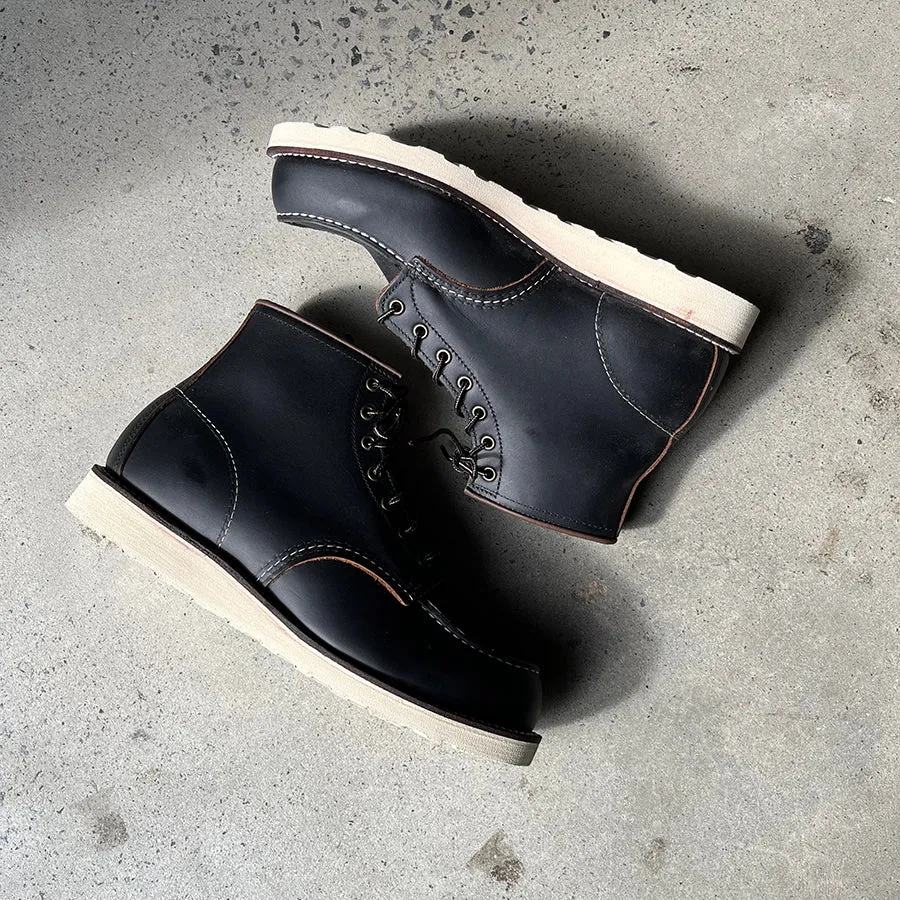 Classic Moc 6 Inch Boot 8849 -  Black Prairie