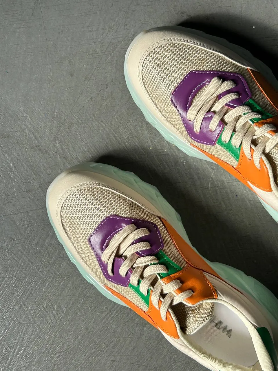 Colorful sneakers