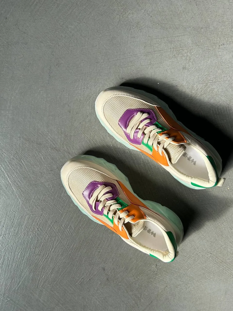 Colorful sneakers