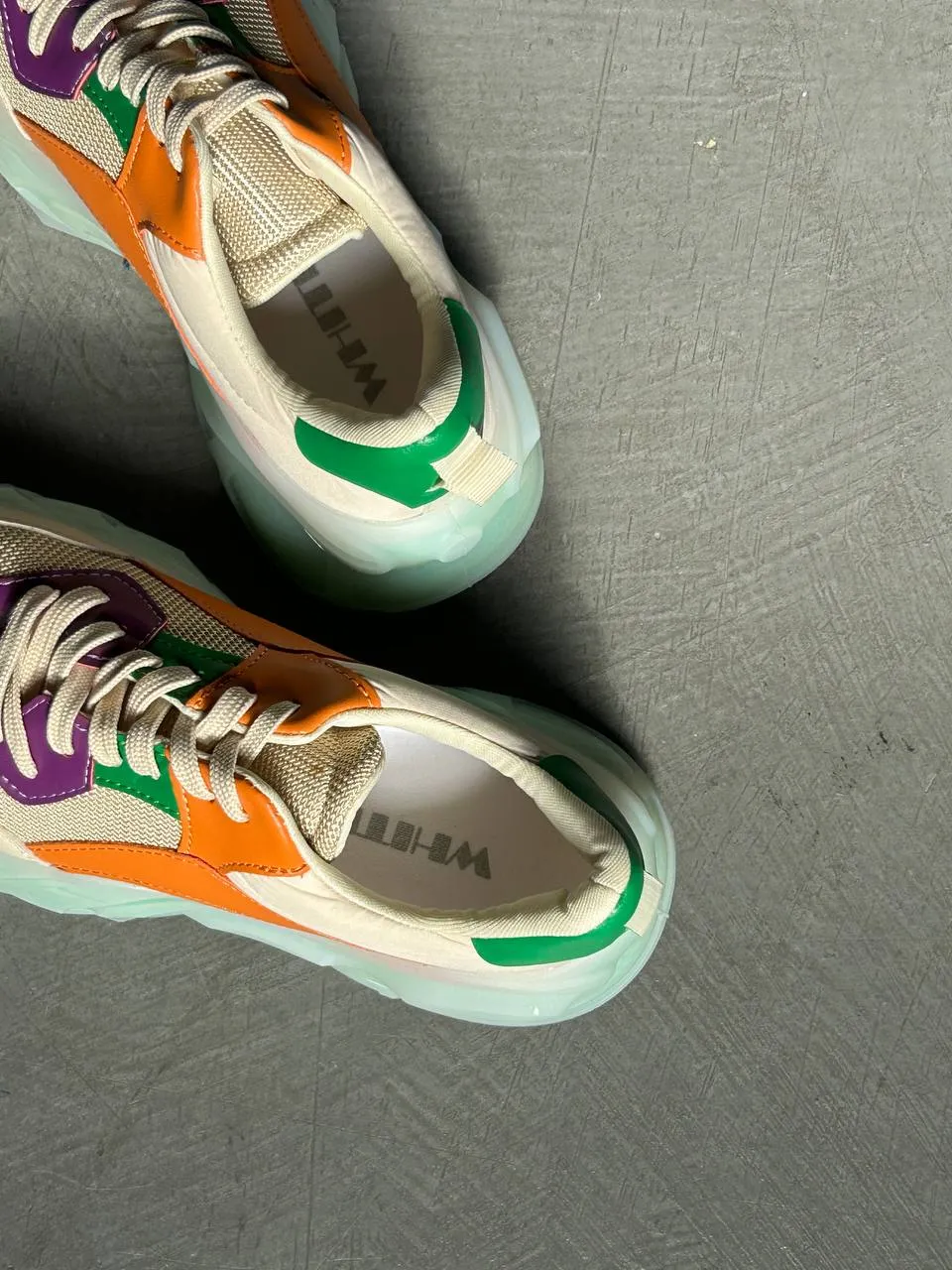 Colorful sneakers
