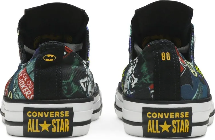 Converse Batman x Chuck Taylor All Star Low 80th Anniversary Sneakers - Joker, Multicolor