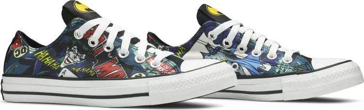 Converse Batman x Chuck Taylor All Star Low 80th Anniversary Sneakers - Joker, Multicolor