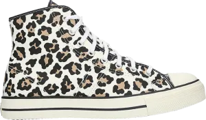 Converse Chuck 70 Hi Lucky Star Leopard Sneakers, Tan