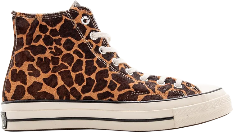 Converse Chuck 70 Hi Pony Hair Pack Sneakers - Cheetah, Brown
