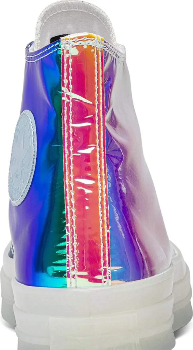 Converse Chuck Taylor All Star 70 Hi Iridescent Sneakers, Silver