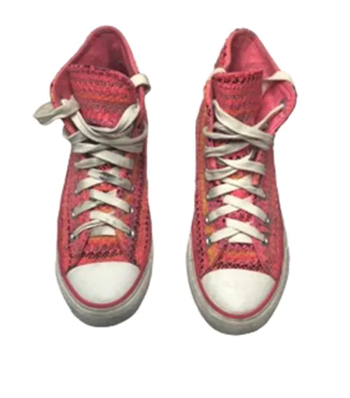 Converse Chuck Taylor All Star Hi Knit Starflower Shoes Women's (Sz: 5) 246955C