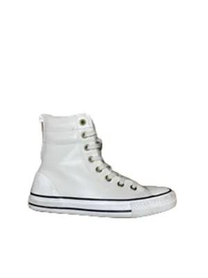 Converse Chuck Taylor All Star Hi-Rise Sneaker Shoes Girls (Size: 2) 653389C