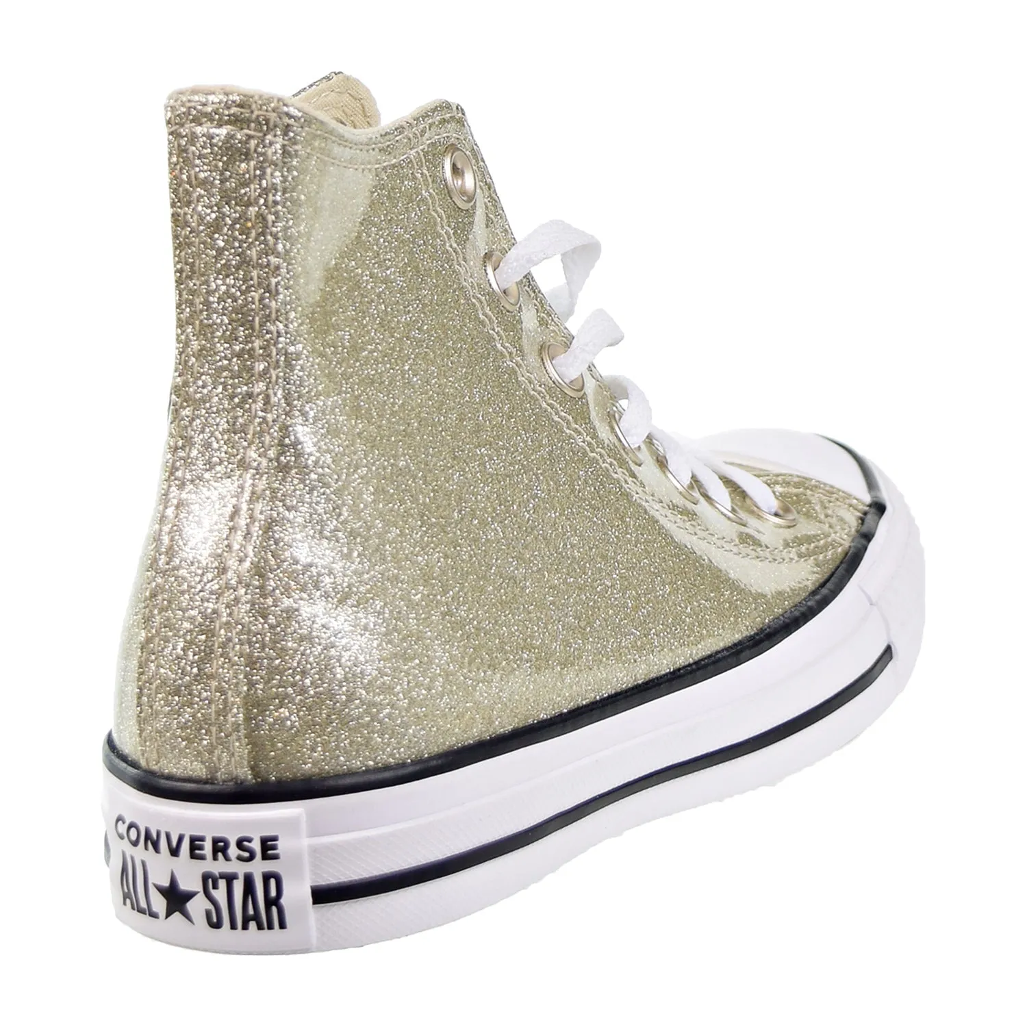 Converse Chuck Taylor All Star HI Women's Shoes Light Gold/White