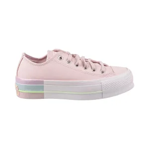 Converse Chuck Taylor All Star Lift Ox Women's Shoes Barely Rose-Polar Blue