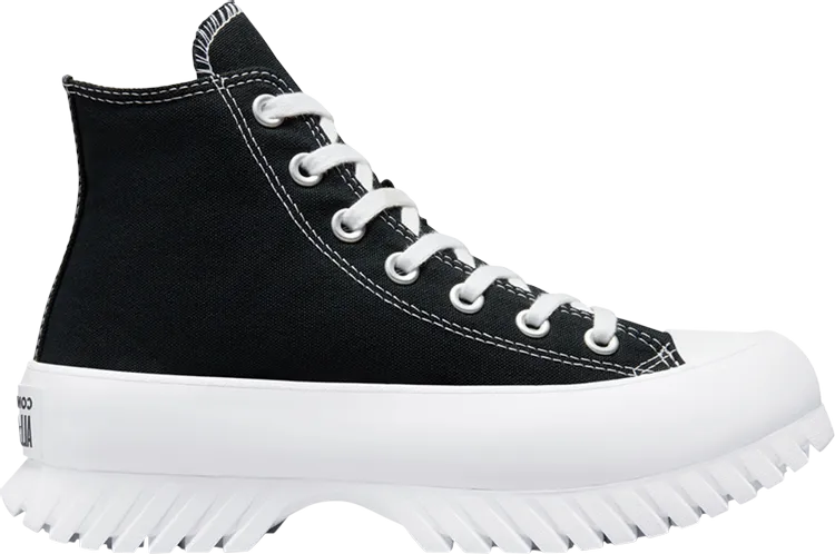 Converse Chuck Taylor All Star Lugged 2.0 High Black White Sneakers