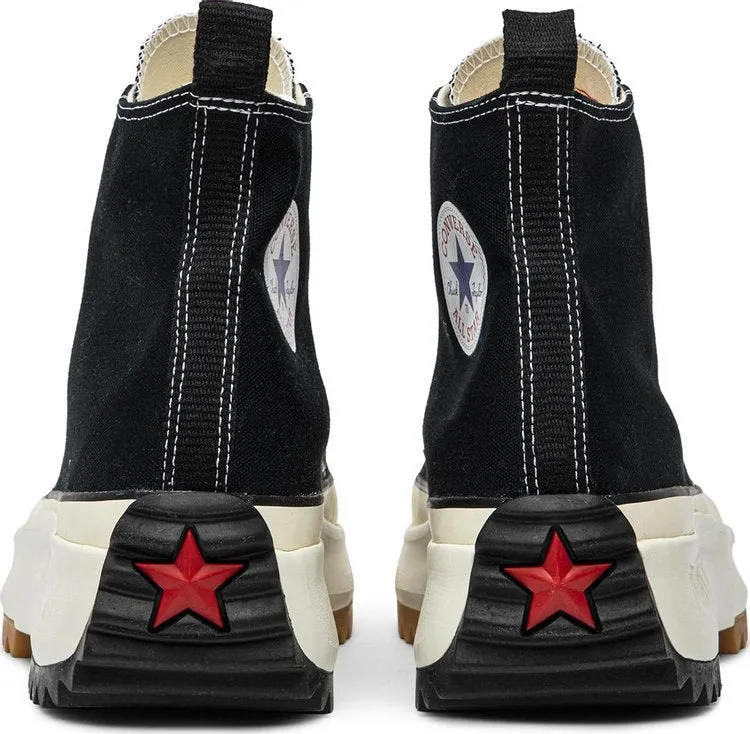 Converse J sneakers. Anderson x Run Star Hike Black Gum, black