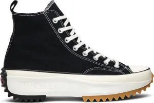 Converse J sneakers. Anderson x Run Star Hike Black Gum, black