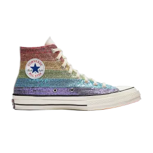 Converse Miley Cyrus x Chuck 70 Hi 'Pride' Sneakers, Multicolor