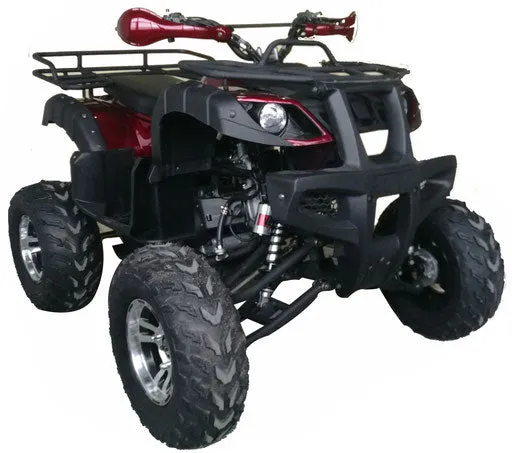 Cougar  SU 200 Utility Quad.  Full size Fully Automatic, Larger Tires, Chain Drive, Chrome Rims Ultra Wide Front ages 16-Year-old and Up