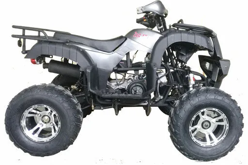Cougar  SU 200 Utility Quad.  Full size Fully Automatic, Larger Tires, Chain Drive, Chrome Rims Ultra Wide Front ages 16-Year-old and Up