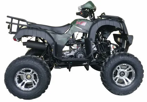Cougar  SU 200 Utility Quad.  Full size Fully Automatic, Larger Tires, Chain Drive, Chrome Rims Ultra Wide Front ages 16-Year-old and Up