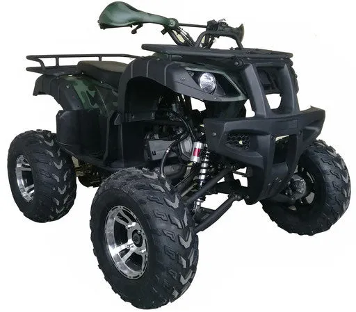 Cougar  SU 200 Utility Quad.  Full size Fully Automatic, Larger Tires, Chain Drive, Chrome Rims Ultra Wide Front ages 16-Year-old and Up