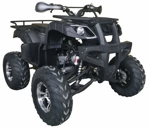 Cougar  SU 200 Utility Quad.  Full size Fully Automatic, Larger Tires, Chain Drive, Chrome Rims Ultra Wide Front ages 16-Year-old and Up