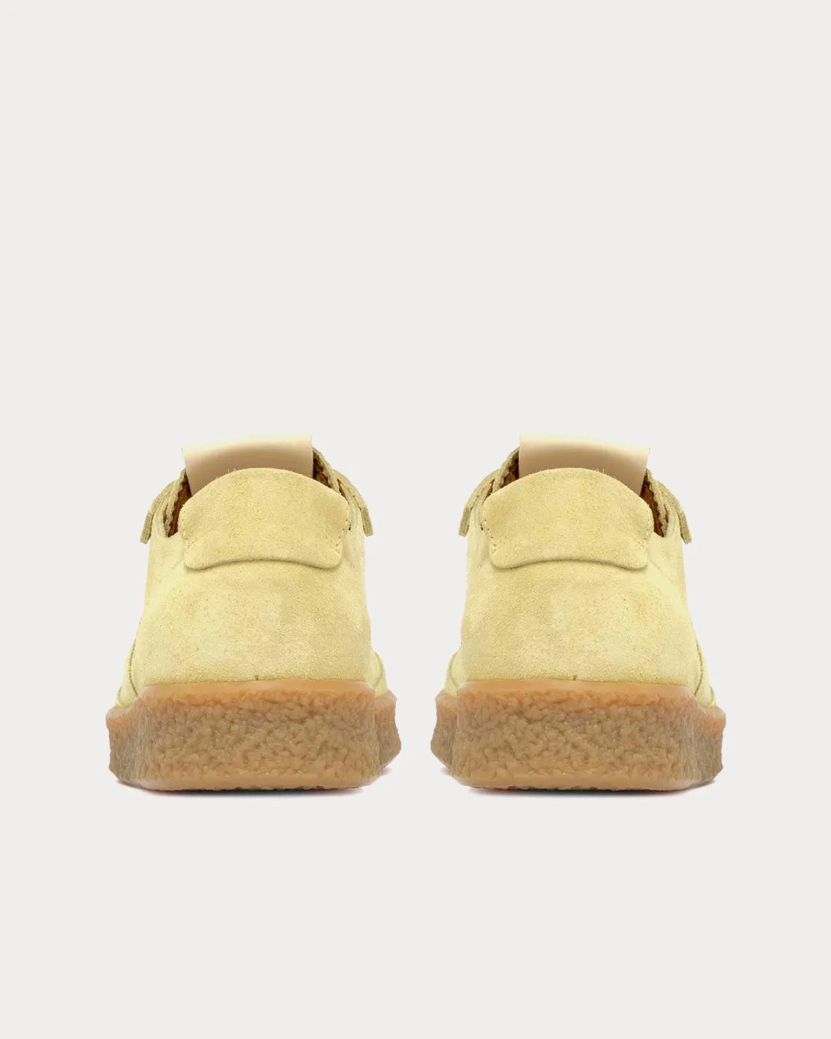 Crespo Suede Straw Low Top Sneakers