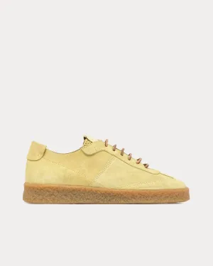 Crespo Suede Straw Low Top Sneakers