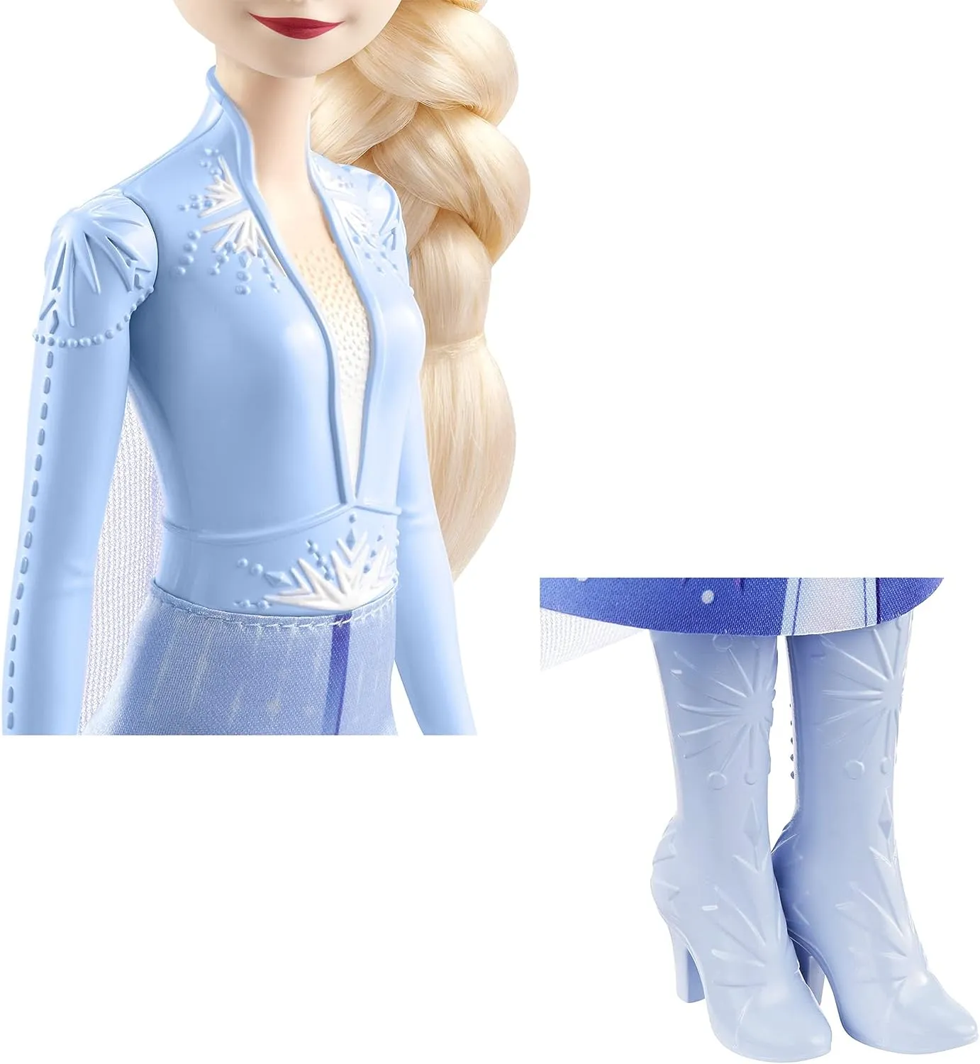 Disney Frozen 2023 Elsa Posable Fashion Doll with Signature Clothing and Accessories Inspired Frozen 2 Movie for Ages 3  (HLW48)