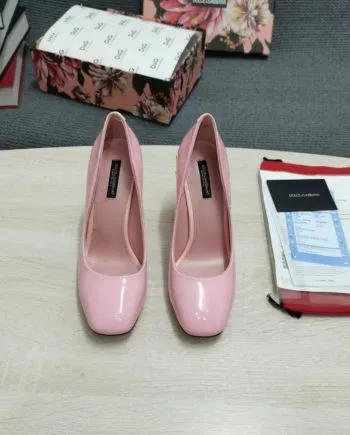DolGa Nappa Pumps Pink For Women DG Shoes