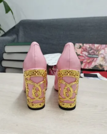 DolGa Nappa Pumps Pink For Women DG Shoes