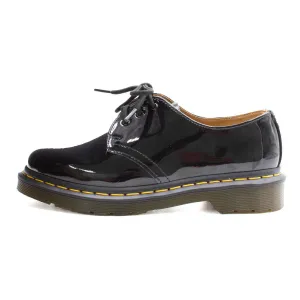Dr. Martens Lace Ups Patent Leather Black Colour For Women