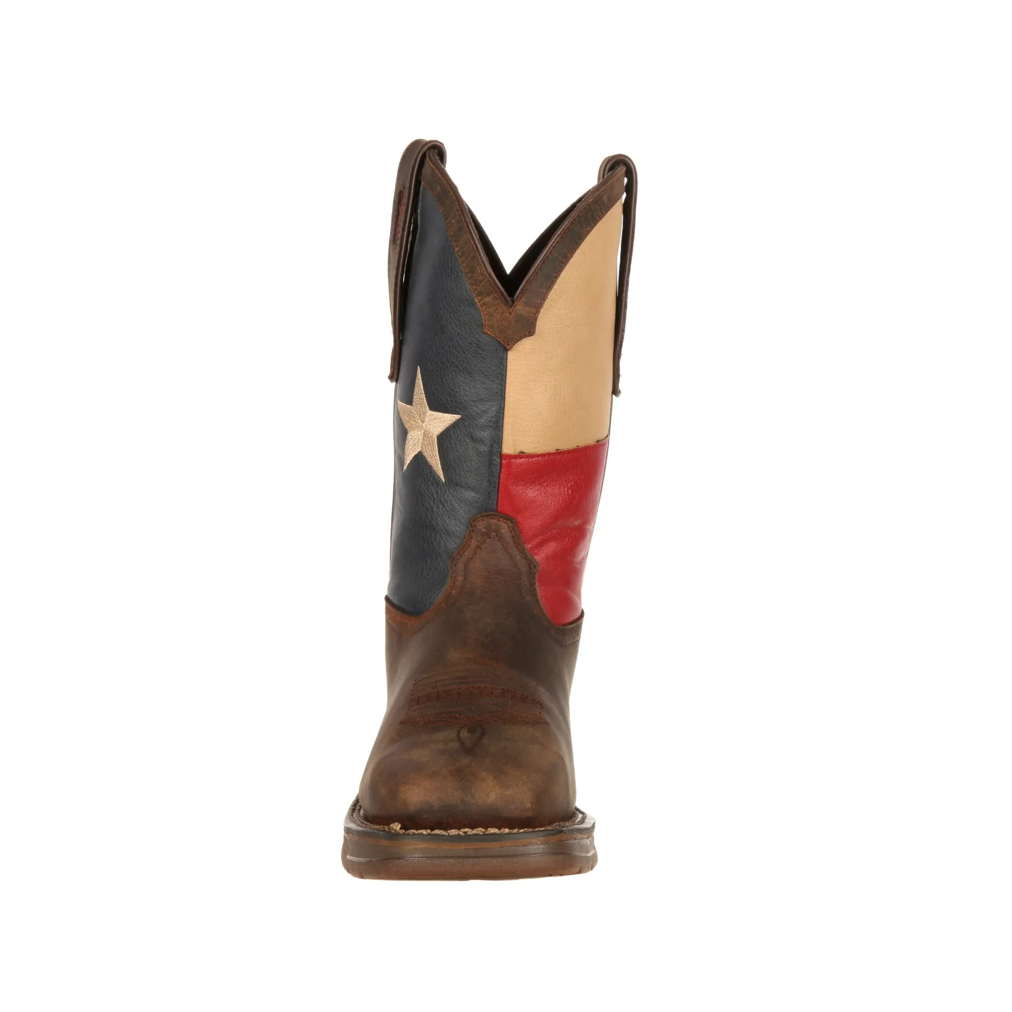 Durango Men's Rebel Leather Steel Toe Texas Flag Boot DB021