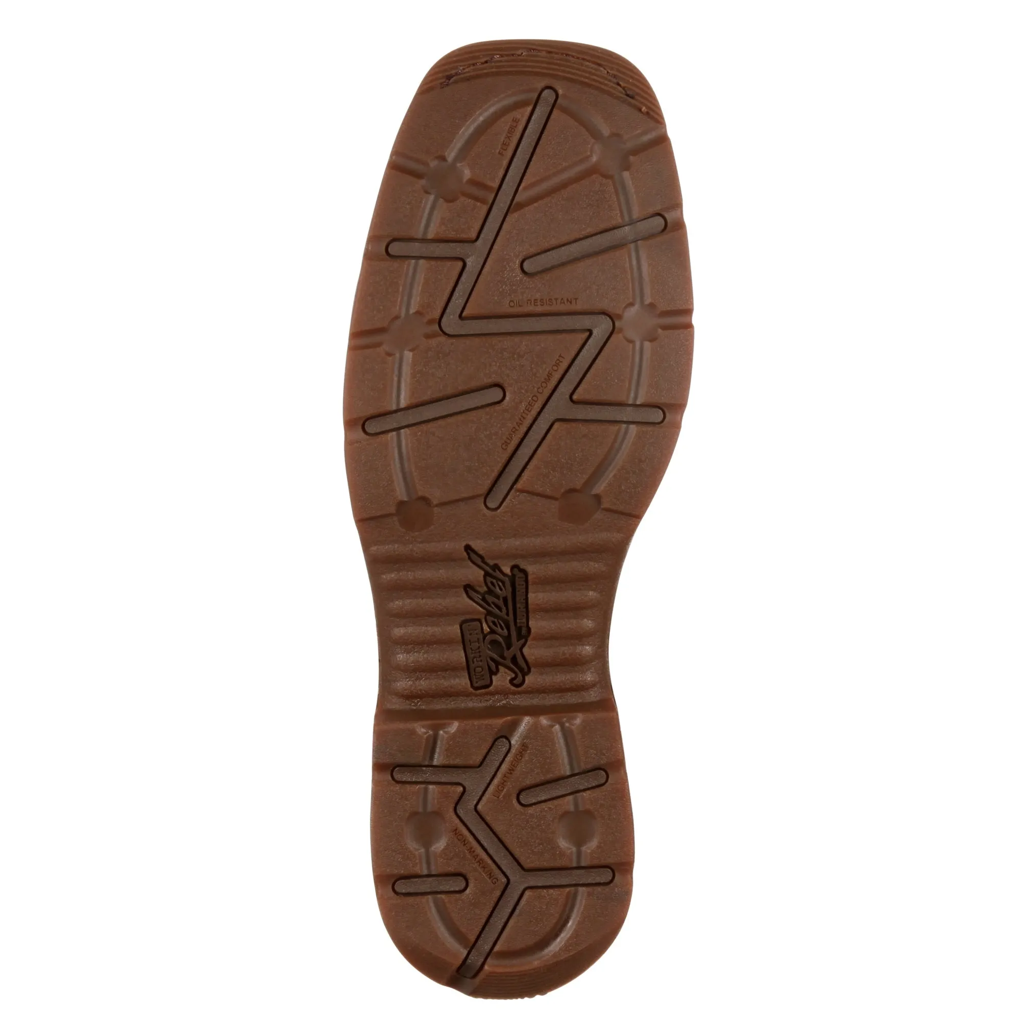 Durango Men's Rebel Leather Steel Toe Texas Flag Boot DB021