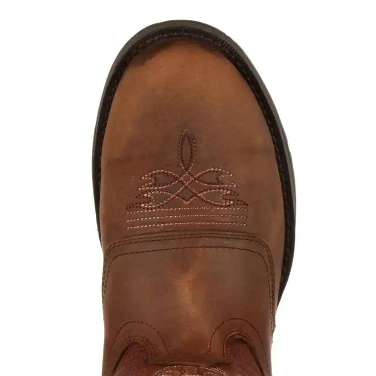 Durango Rebel Mens Brown Saddle Western Boots DB5474