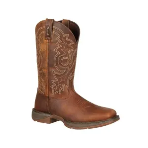 DURANGO REBEL MENS PULL-ON SQUARE TOE WESTERN BOOT DB4443