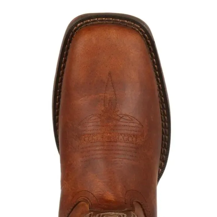 DURANGO REBEL MENS PULL-ON SQUARE TOE WESTERN BOOT DB4443