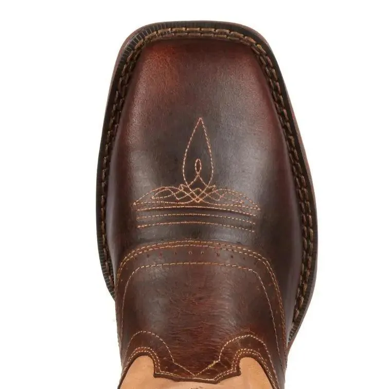 Durango Rebel Mens Square Toe Western Pull-Up Boot DB4442