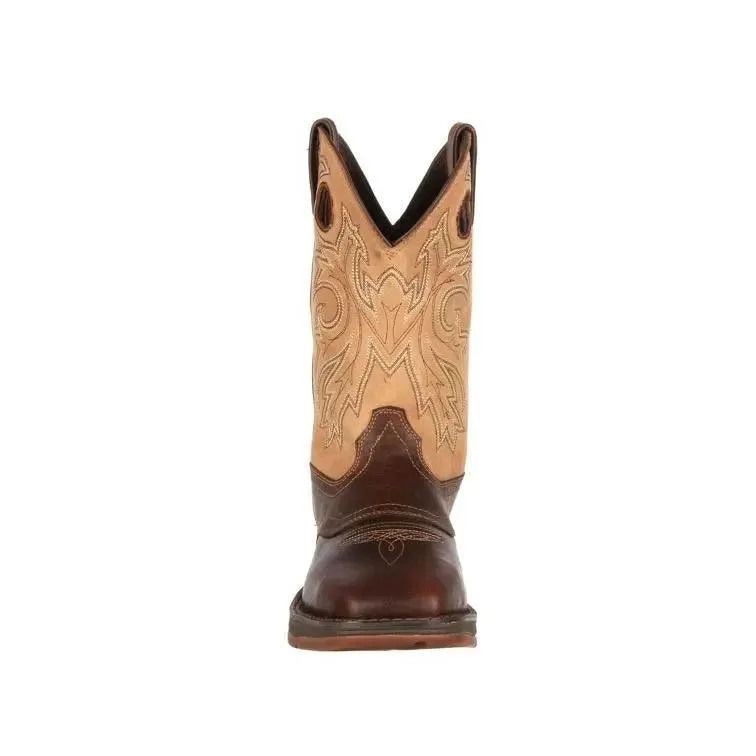 Durango Rebel Mens Square Toe Western Pull-Up Boot DB4442