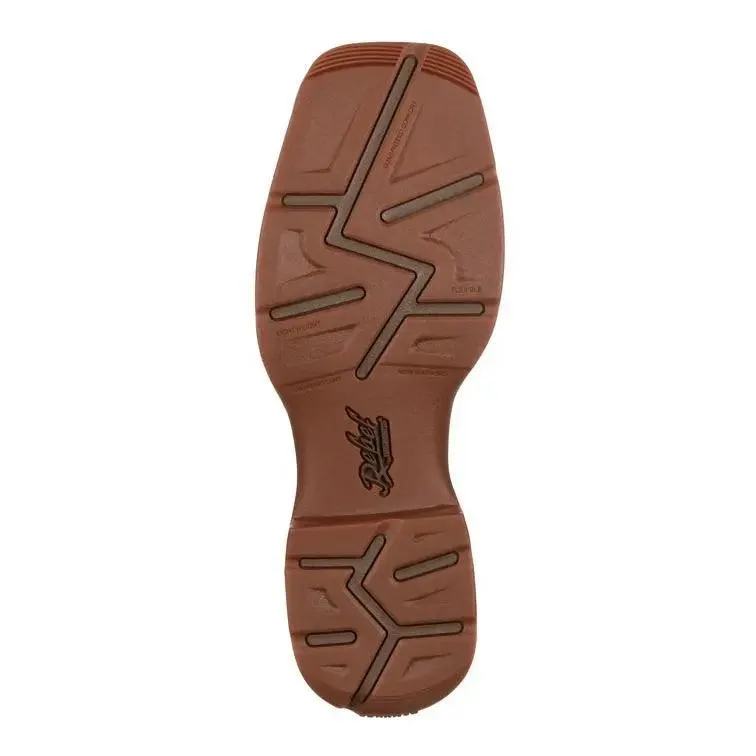 Durango Rebel Mens Square Toe Western Pull-Up Boot DB4442