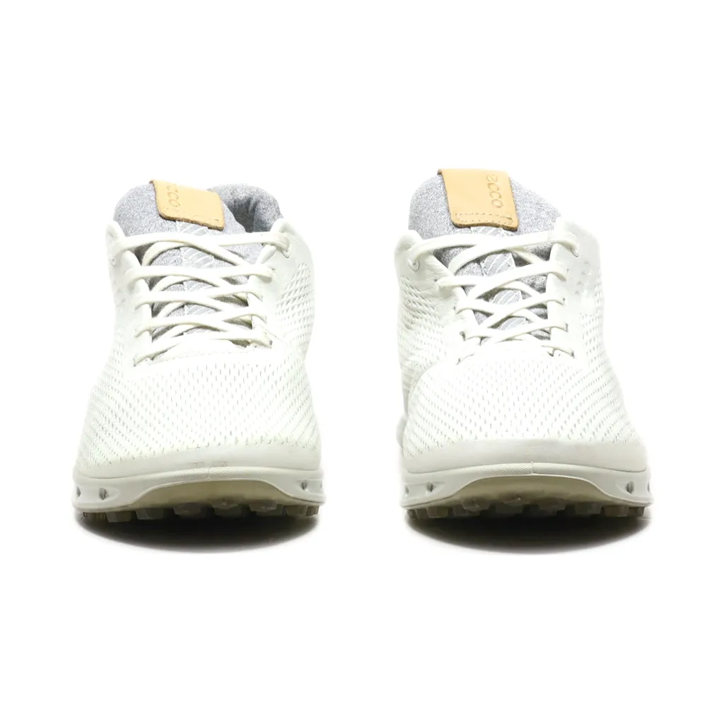Ecco Low-Top Sneakers Leather White Colour For Women
