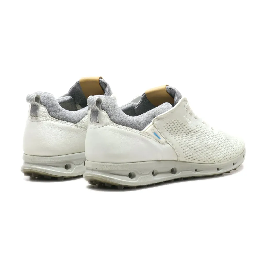Ecco Low-Top Sneakers Leather White Colour For Women