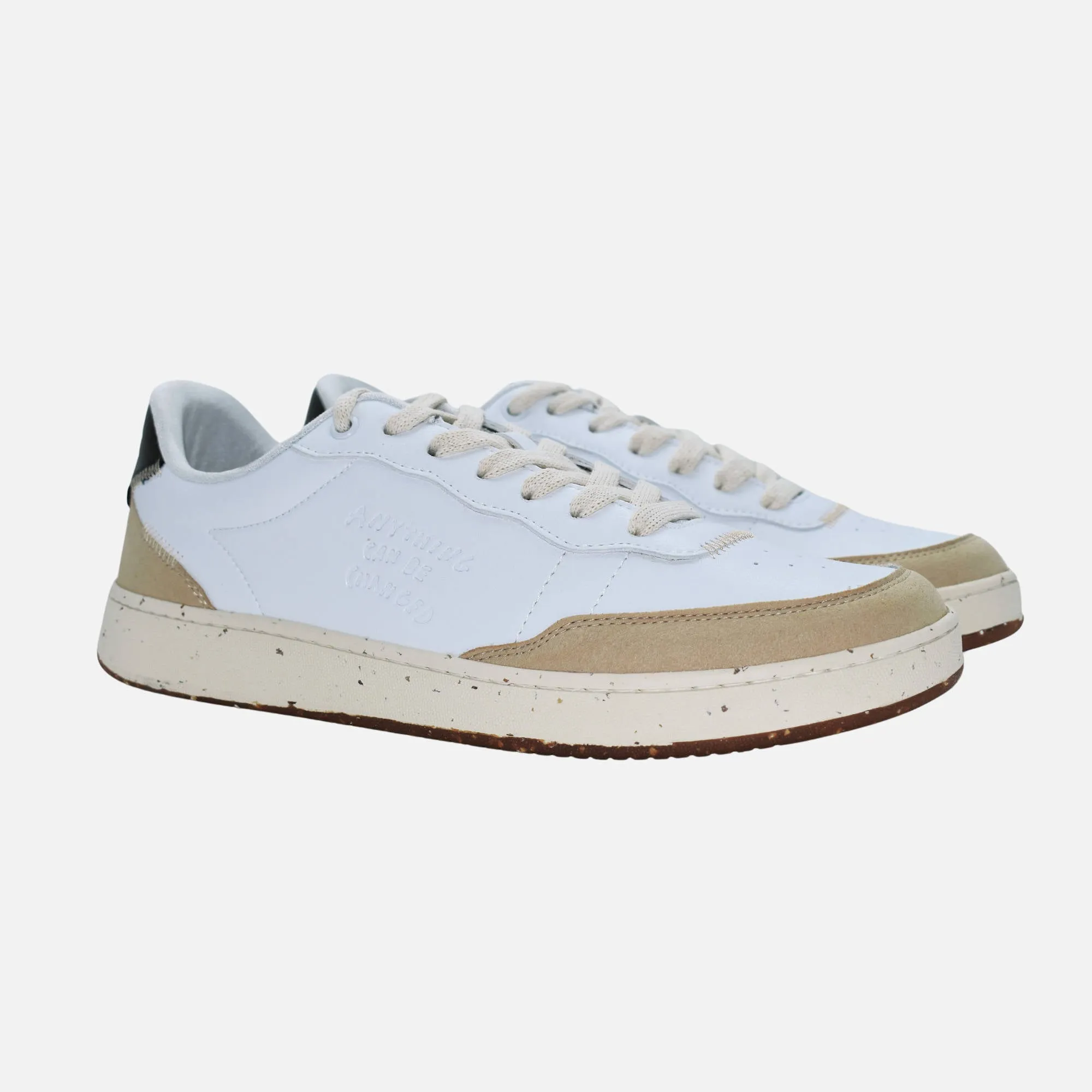 Evergreen Retro White & Military Green